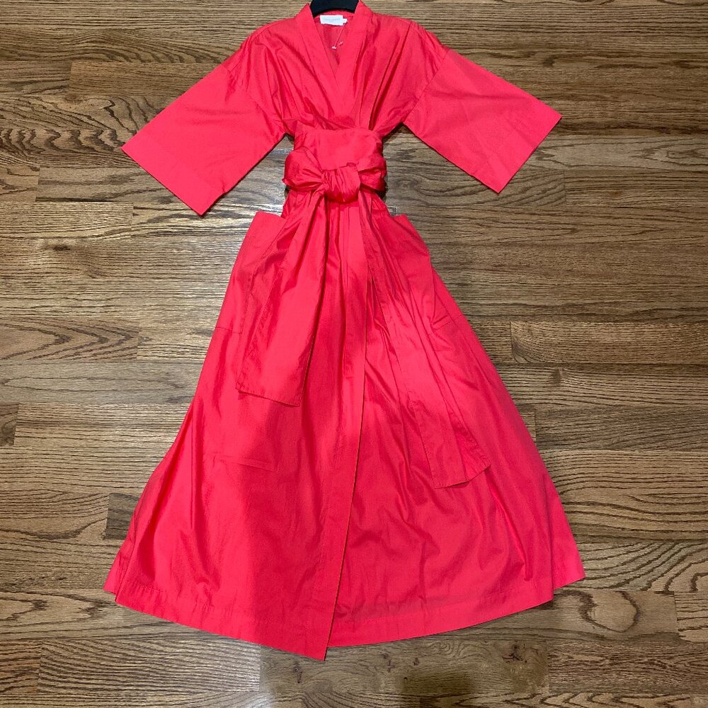 Three Graces London Midi Wrap Dress